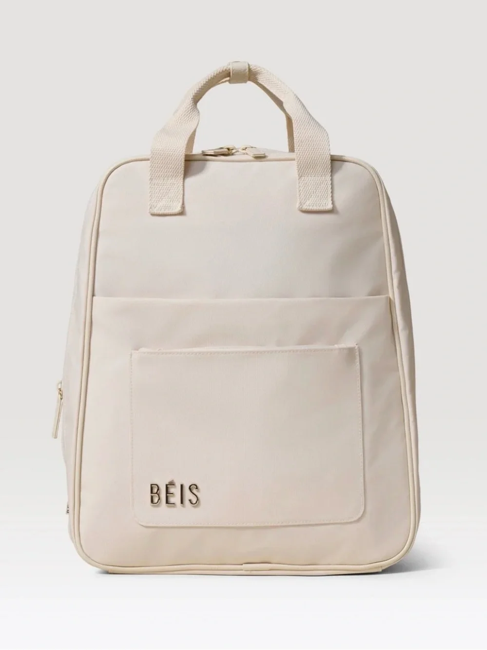 Beis The Expandable Backpack  in Beige
